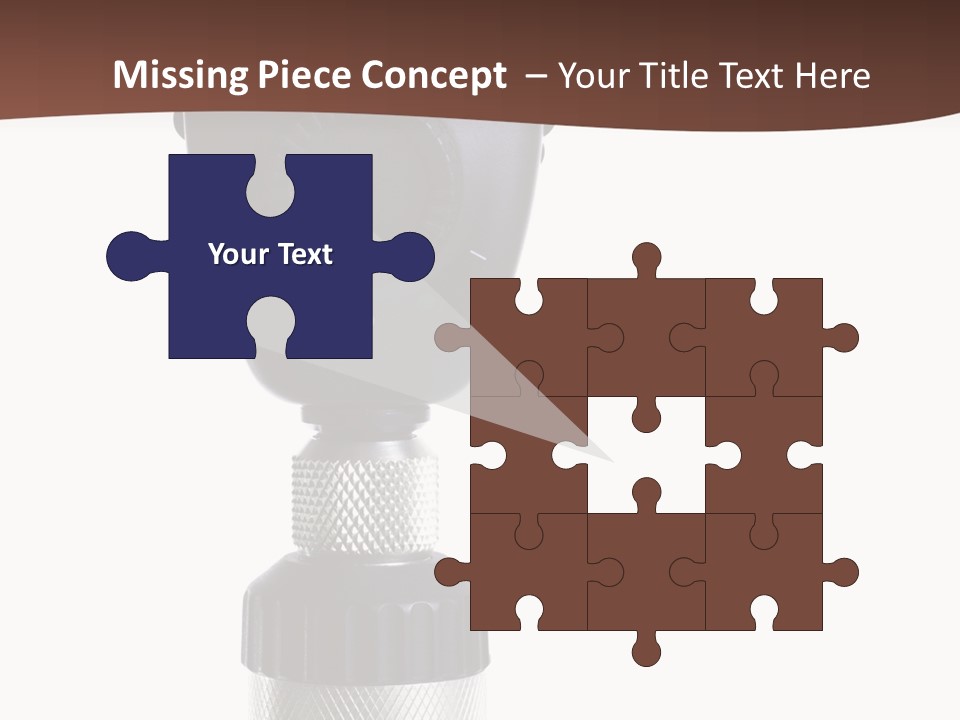 Exam Instrument White PowerPoint Template