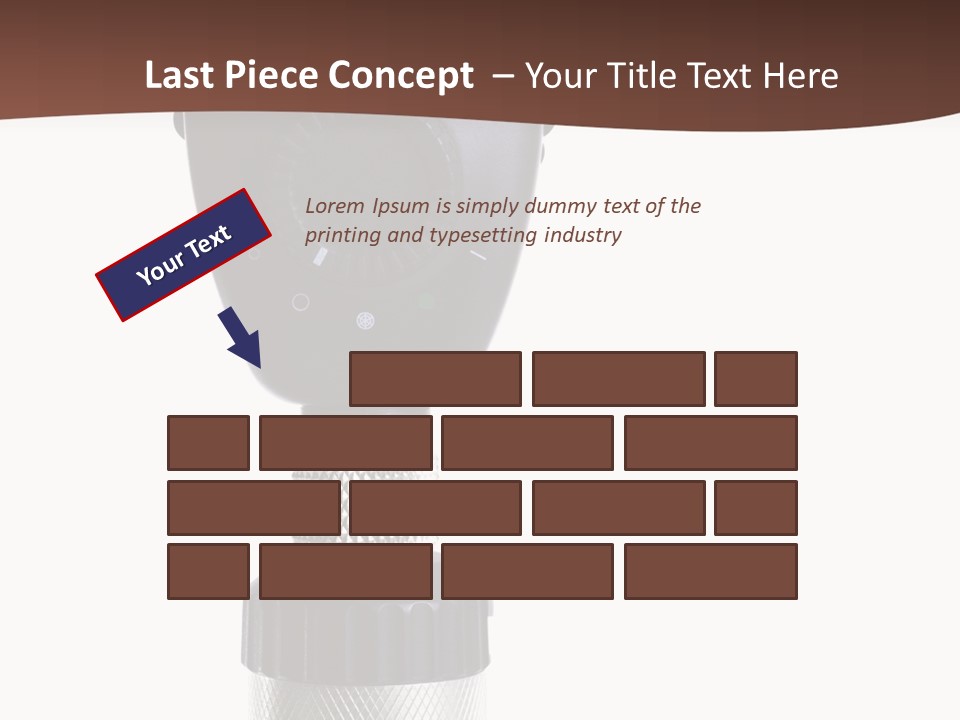 Exam Instrument White PowerPoint Template