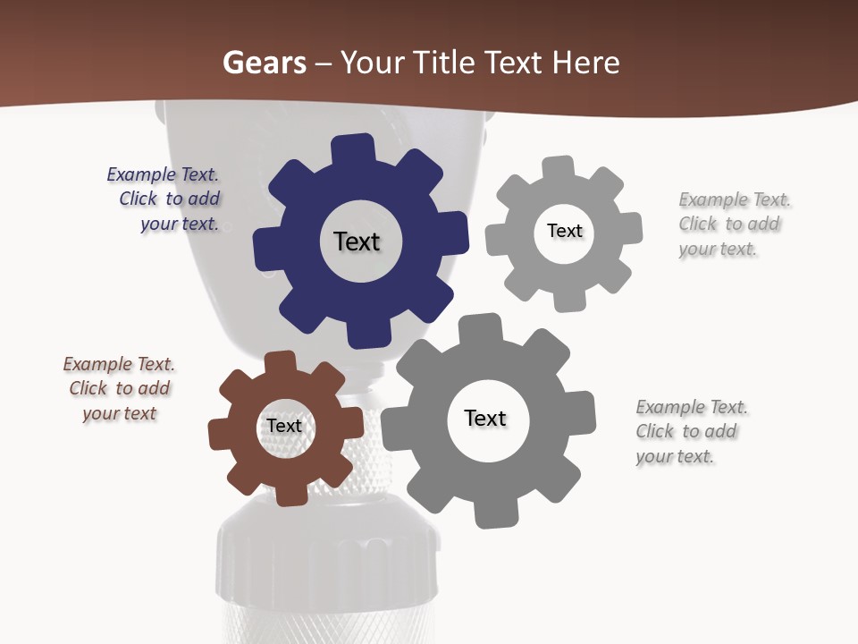 Exam Instrument White PowerPoint Template