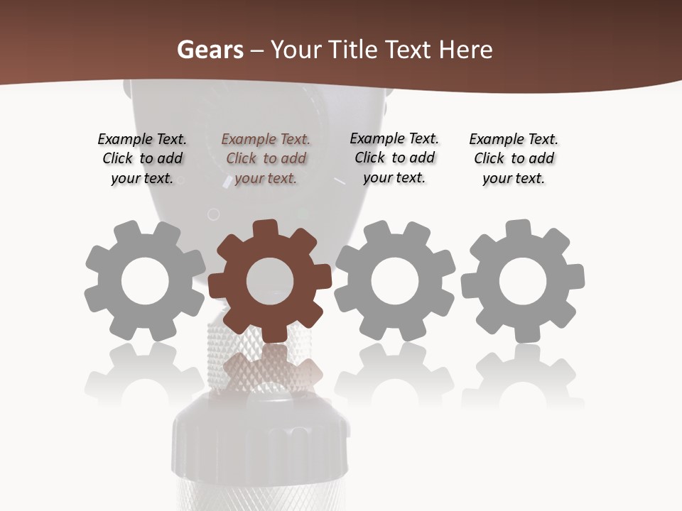 Exam Instrument White PowerPoint Template