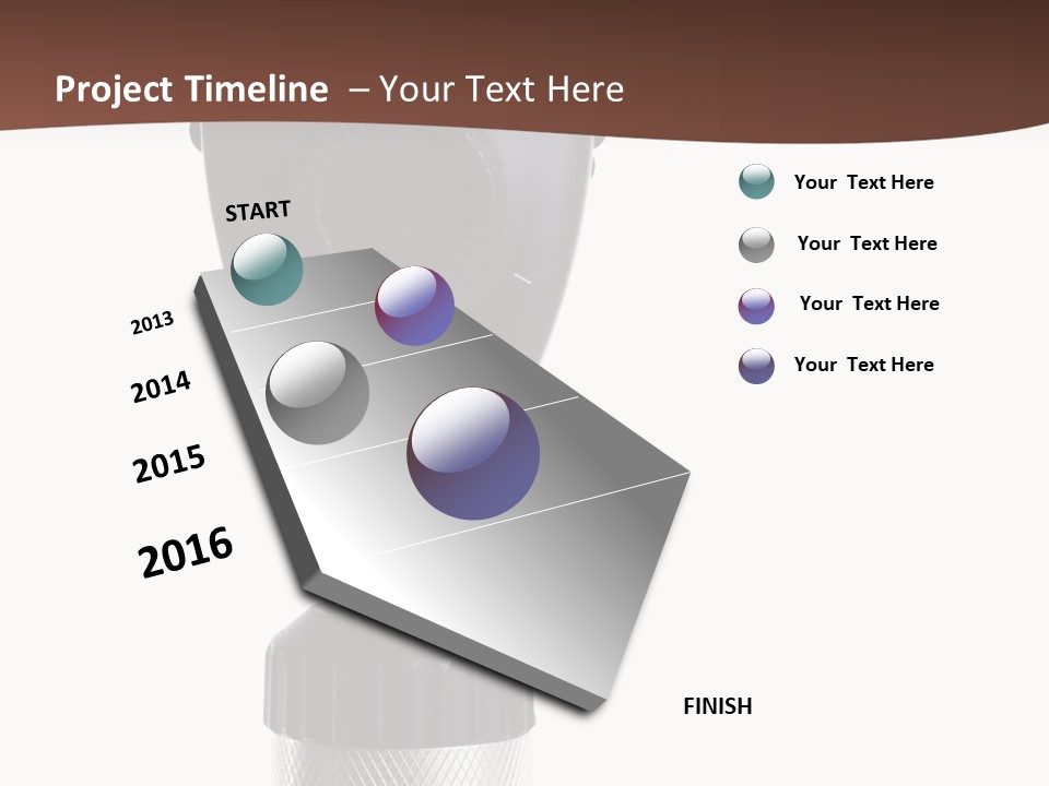 Exam Instrument White PowerPoint Template