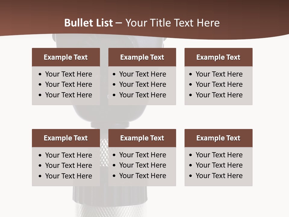 Exam Instrument White PowerPoint Template