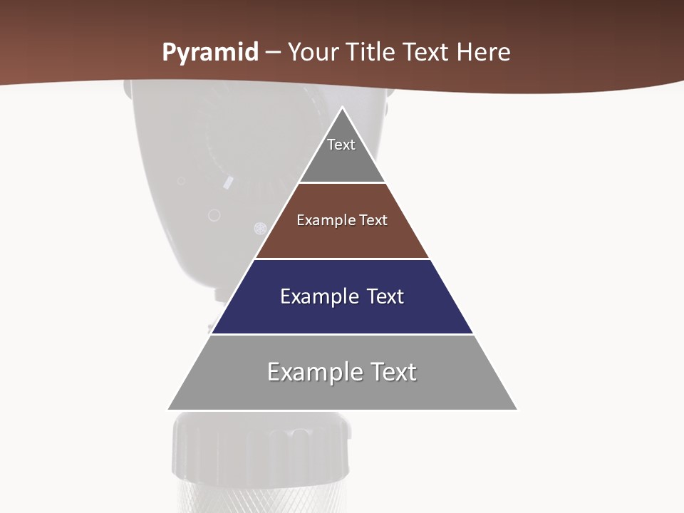 Exam Instrument White PowerPoint Template
