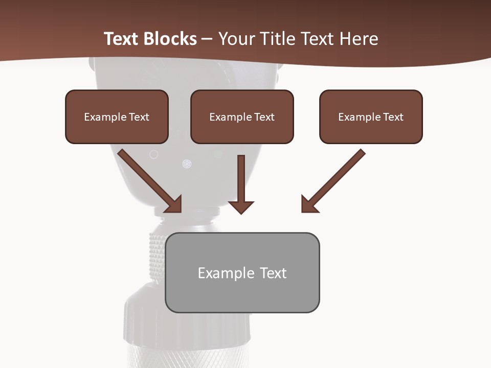 Exam Instrument White PowerPoint Template