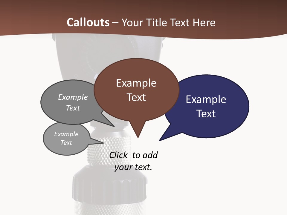 Exam Instrument White PowerPoint Template
