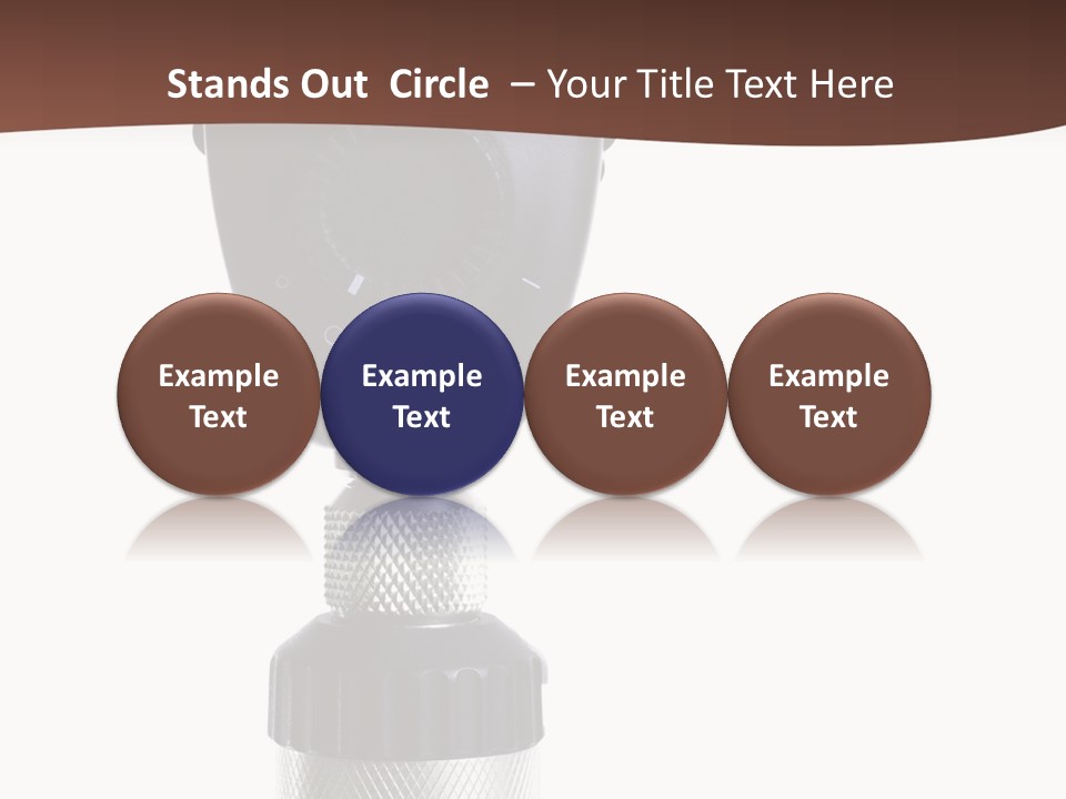 Exam Instrument White PowerPoint Template