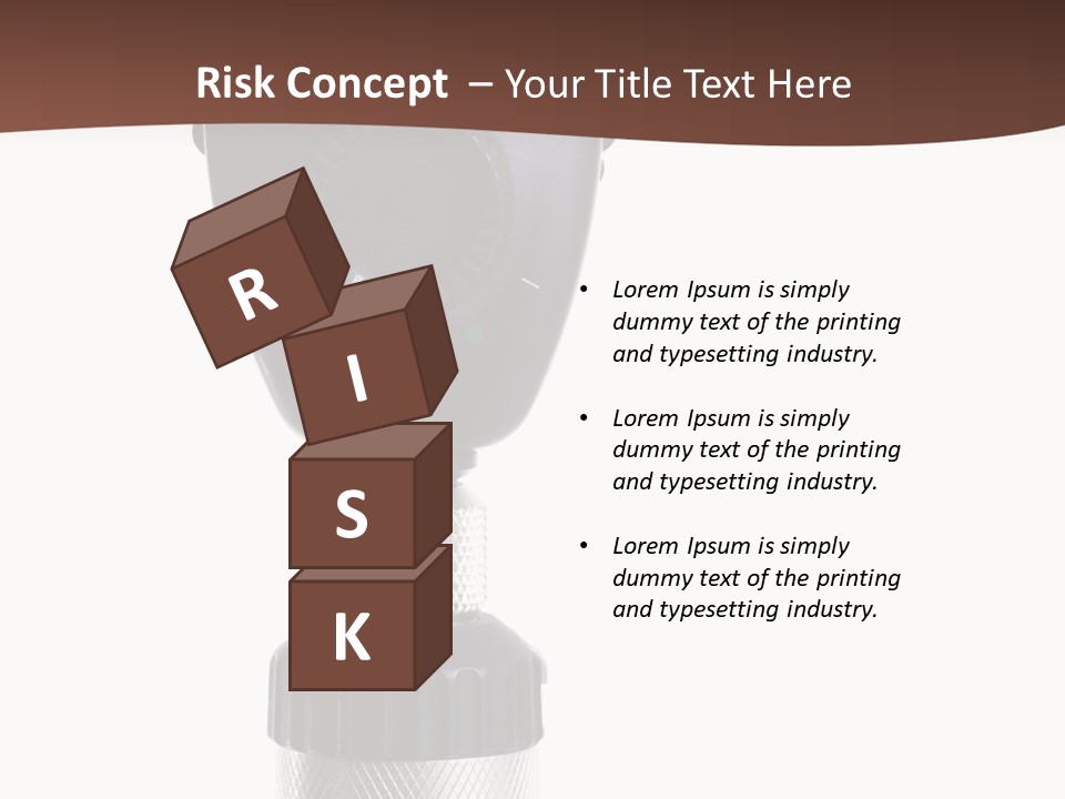 Exam Instrument White PowerPoint Template