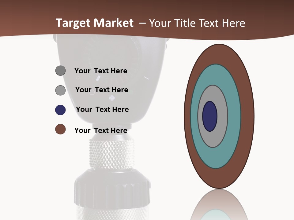 Exam Instrument White PowerPoint Template