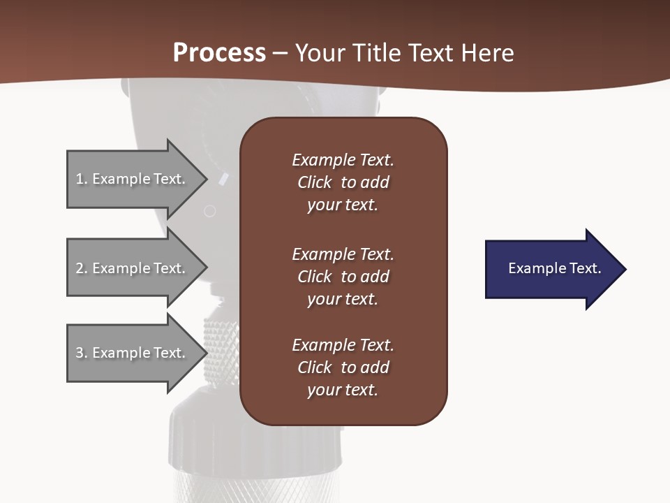 Exam Instrument White PowerPoint Template