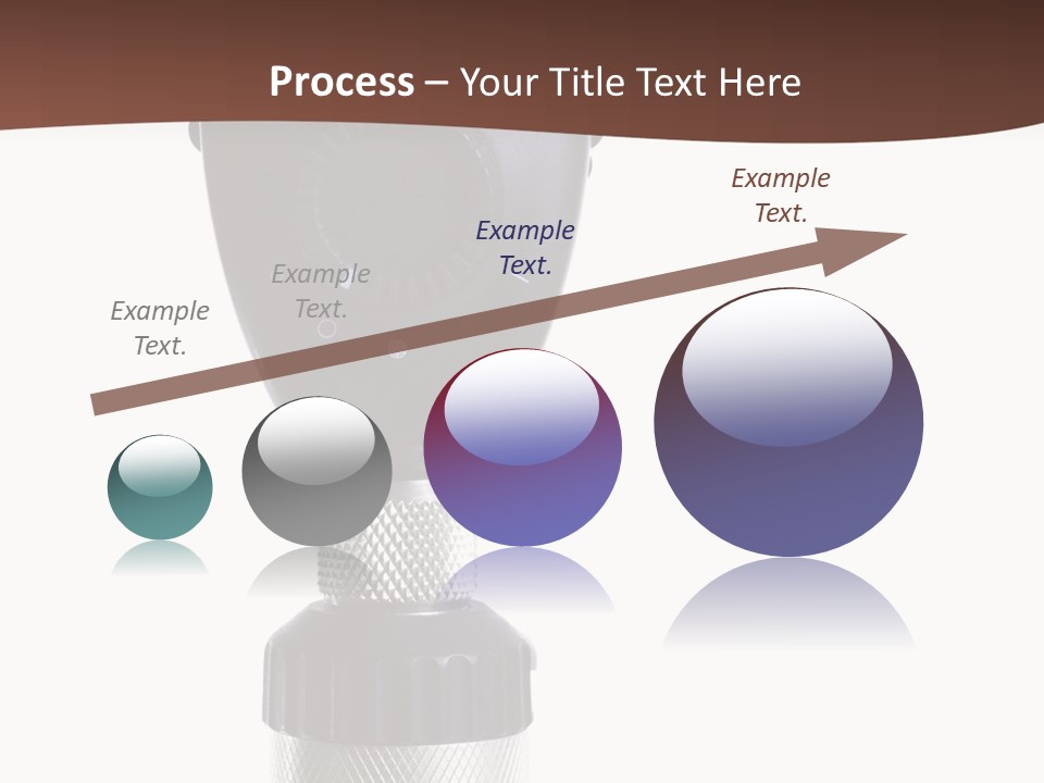 Exam Instrument White PowerPoint Template
