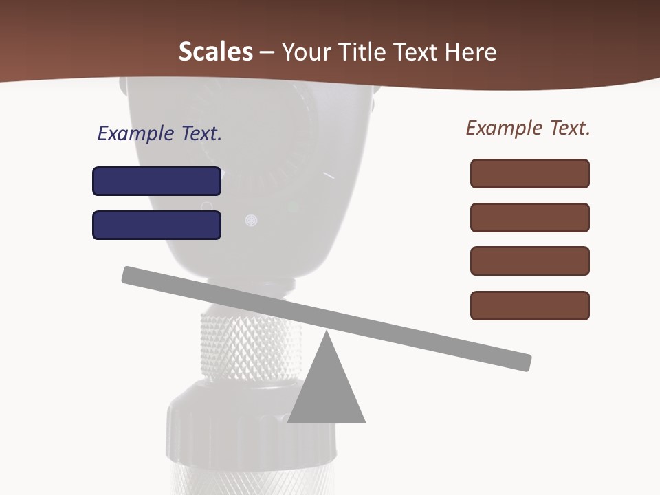 Exam Instrument White PowerPoint Template
