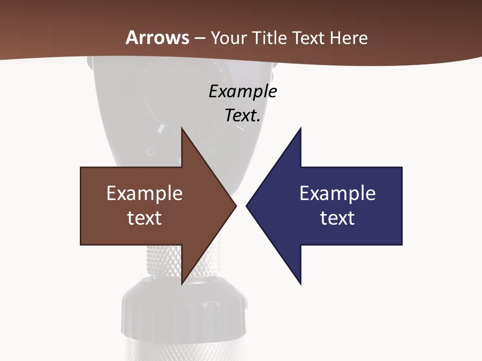 Exam Instrument White PowerPoint Template