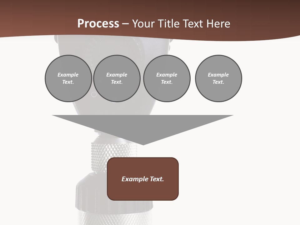 Exam Instrument White PowerPoint Template