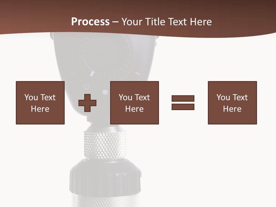 Exam Instrument White PowerPoint Template
