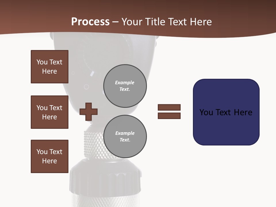 Exam Instrument White PowerPoint Template