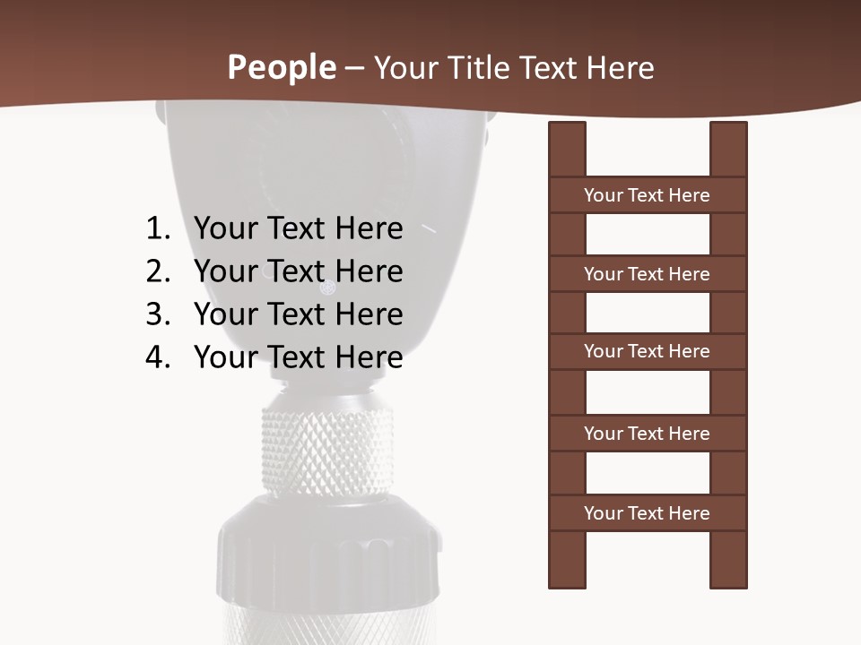 Exam Instrument White PowerPoint Template