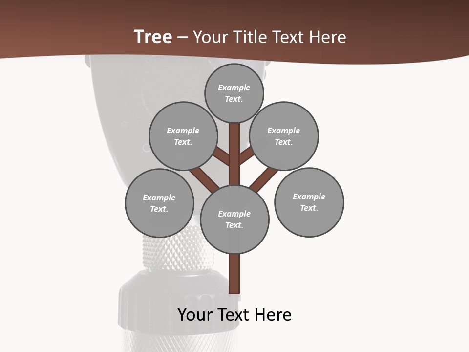 Exam Instrument White PowerPoint Template