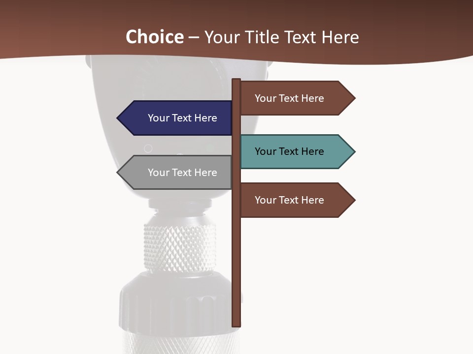 Exam Instrument White PowerPoint Template