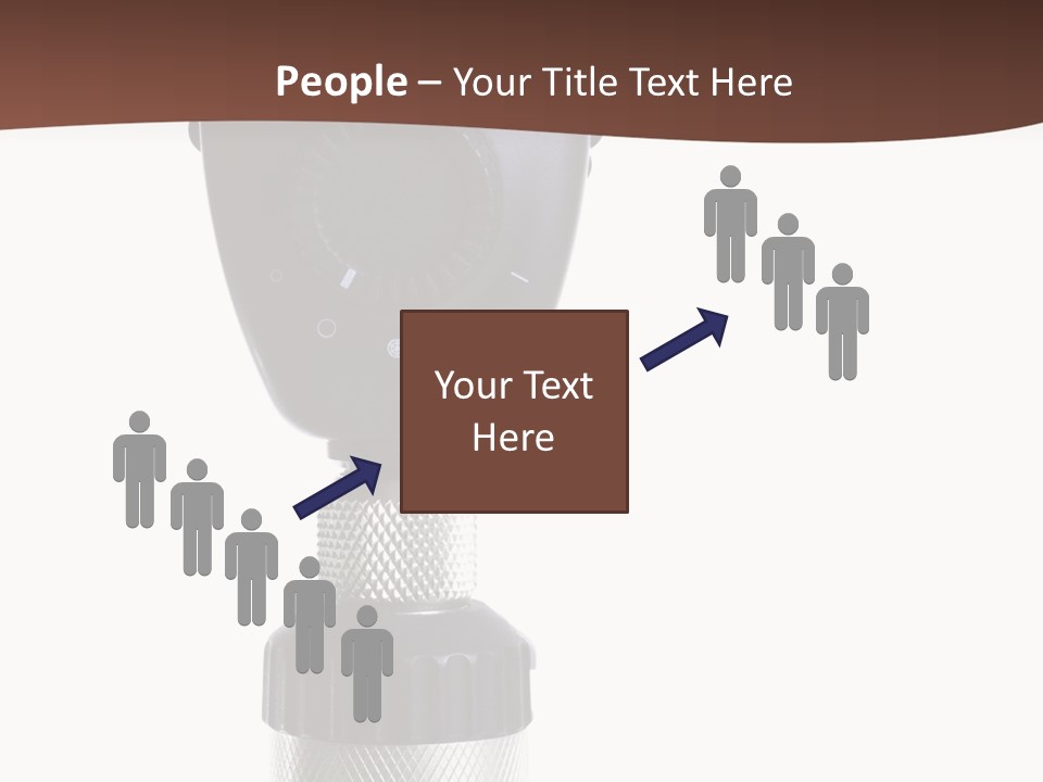 Exam Instrument White PowerPoint Template