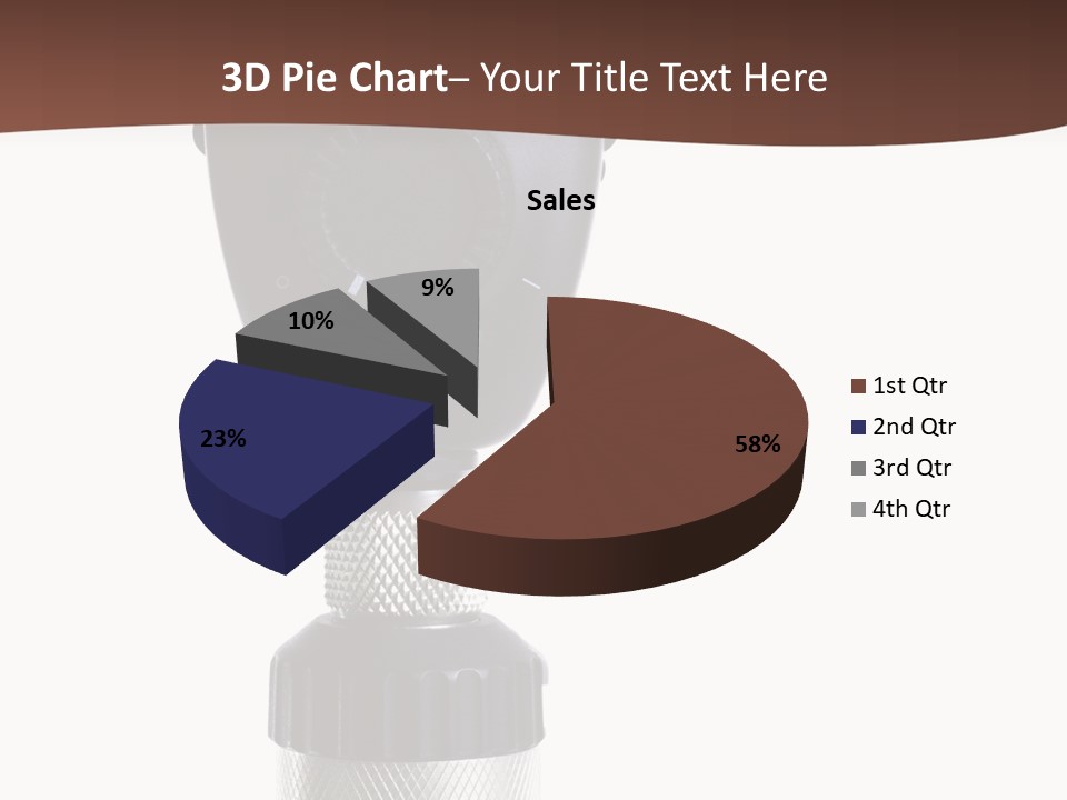 Exam Instrument White PowerPoint Template