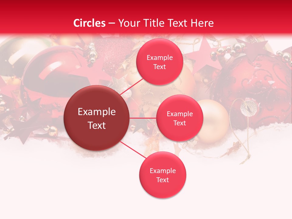 Celebration Ornaments Decorations PowerPoint Template