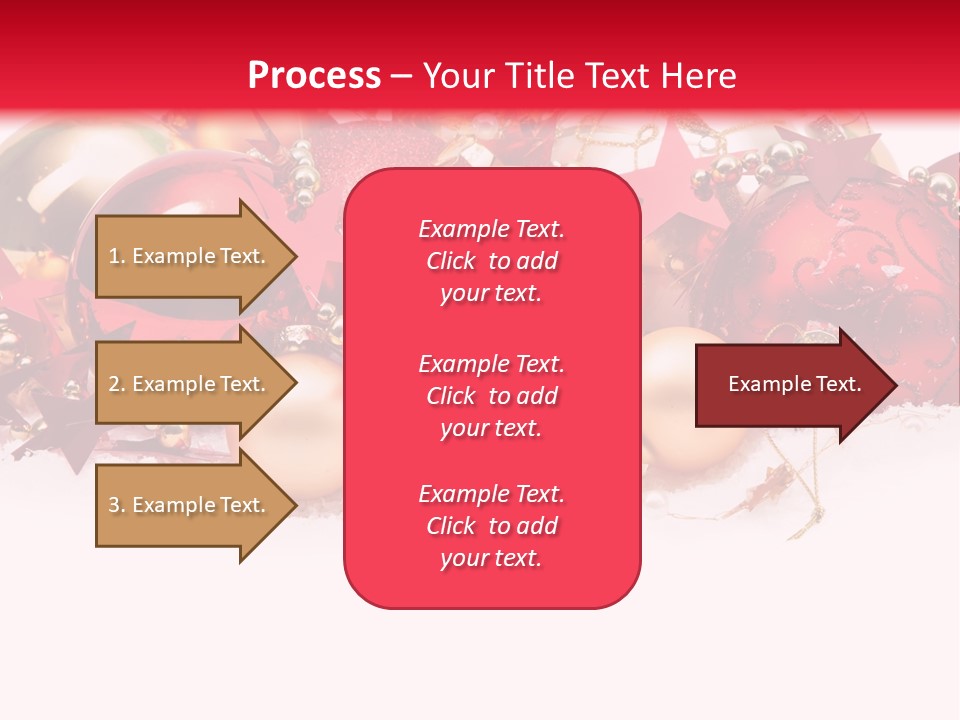 Celebration Ornaments Decorations PowerPoint Template