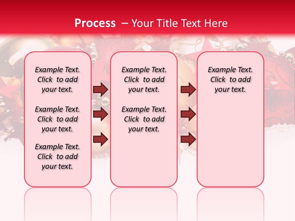 Celebration Ornaments Decorations PowerPoint Template