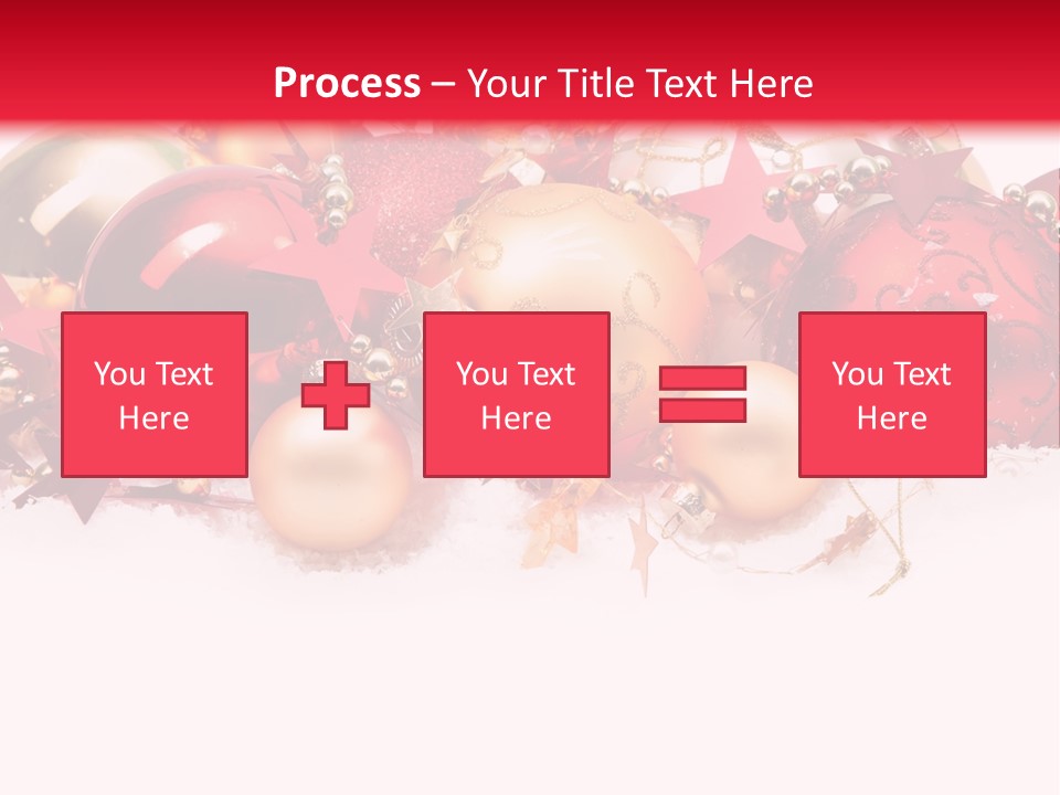 Celebration Ornaments Decorations PowerPoint Template