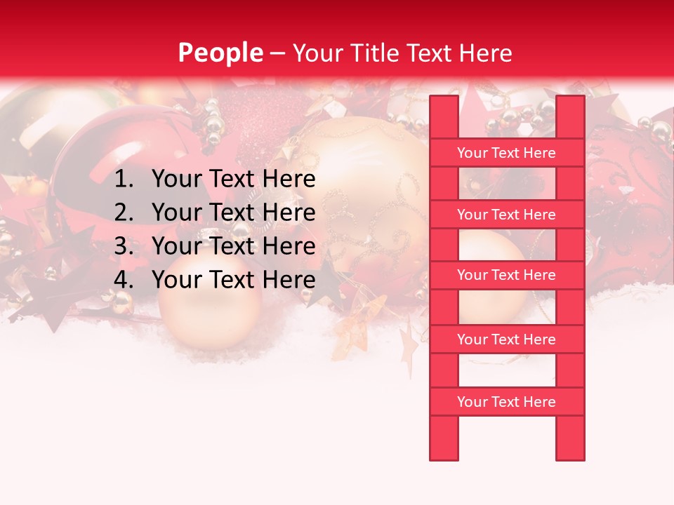 Celebration Ornaments Decorations PowerPoint Template