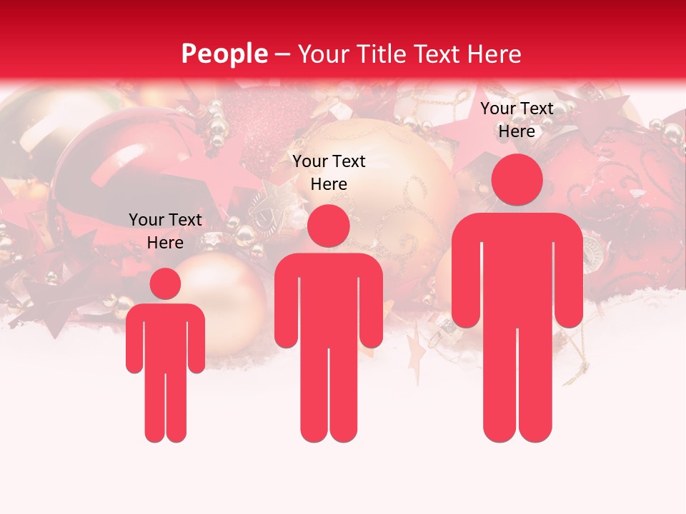 Celebration Ornaments Decorations PowerPoint Template