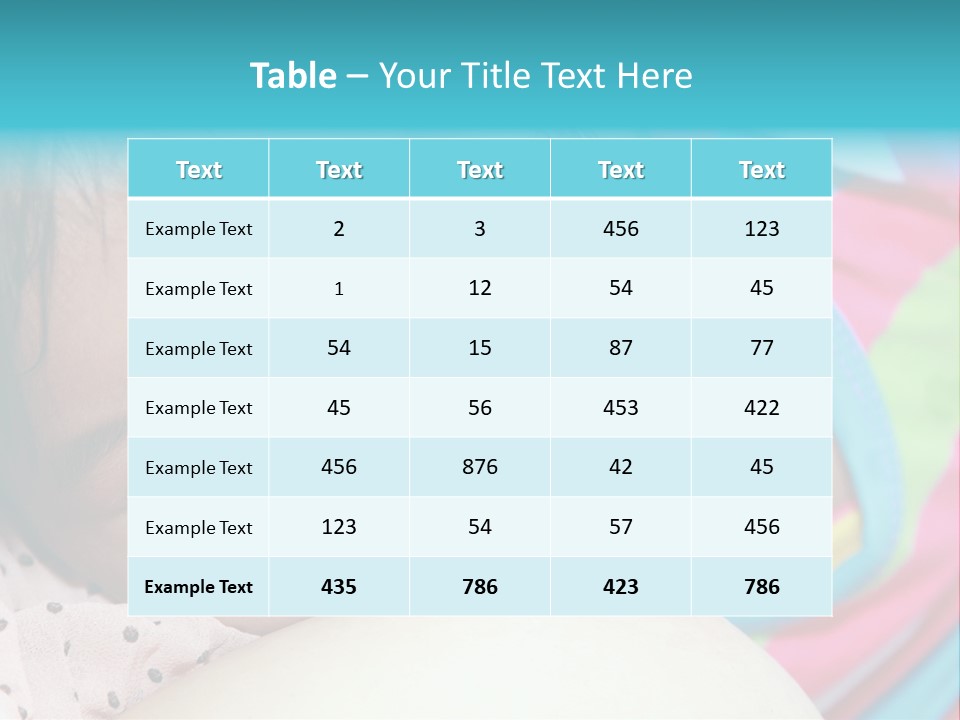 Parenthood Healthy Childhood PowerPoint Template