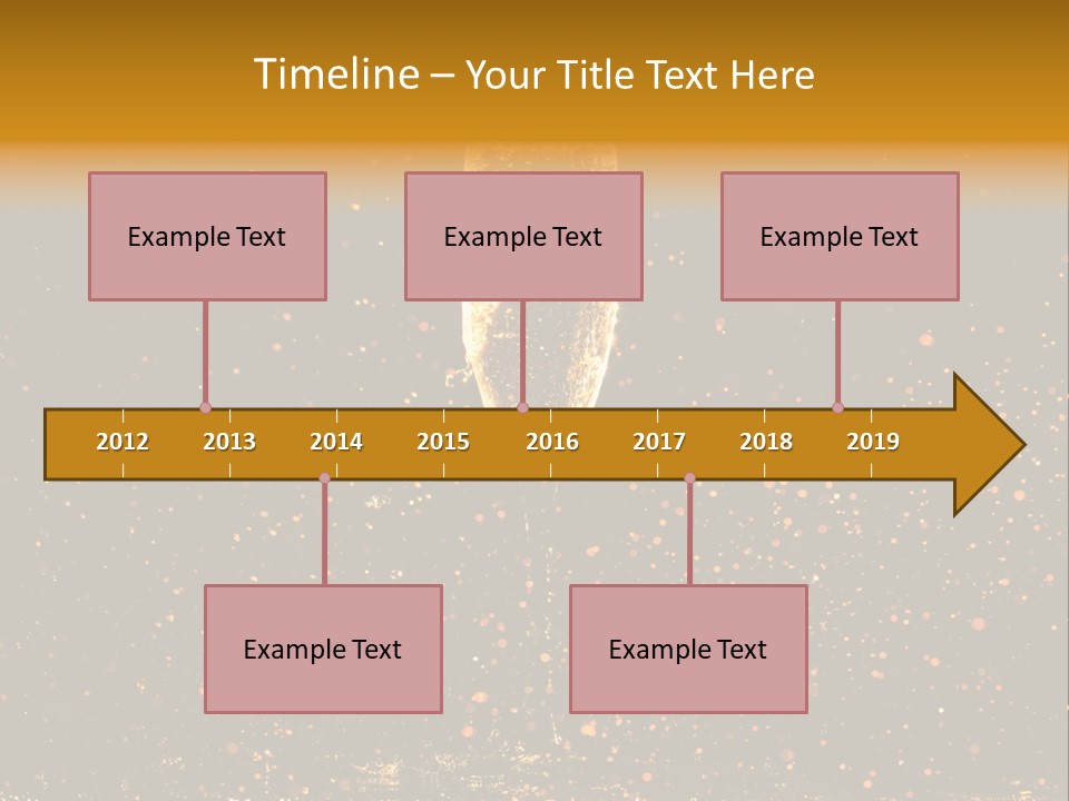 Cheers Eve Spray PowerPoint Template