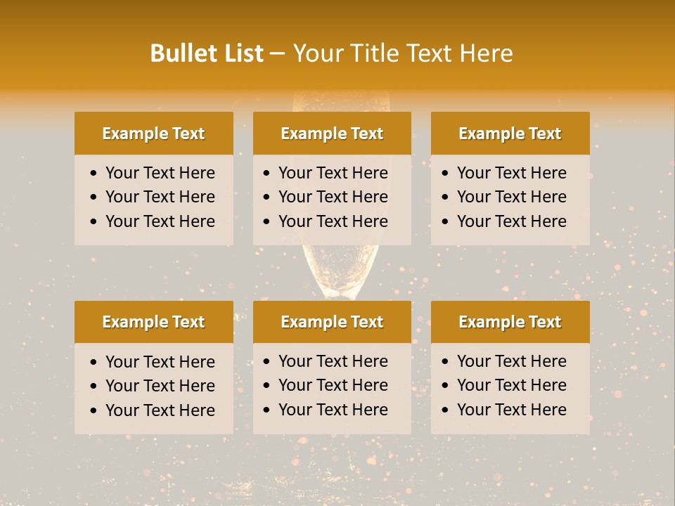 Cheers Eve Spray PowerPoint Template