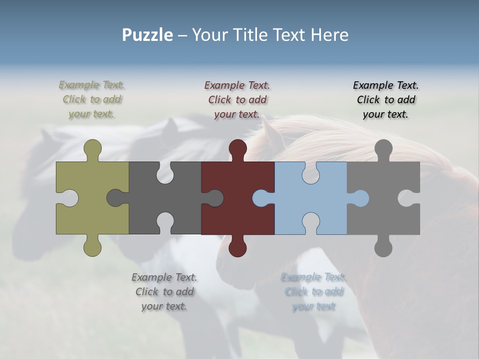 Horse Chestnut Three PowerPoint Template