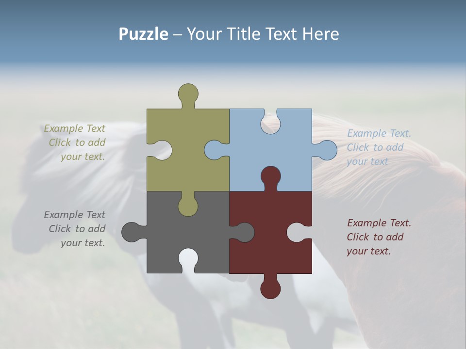 Horse Chestnut Three PowerPoint Template