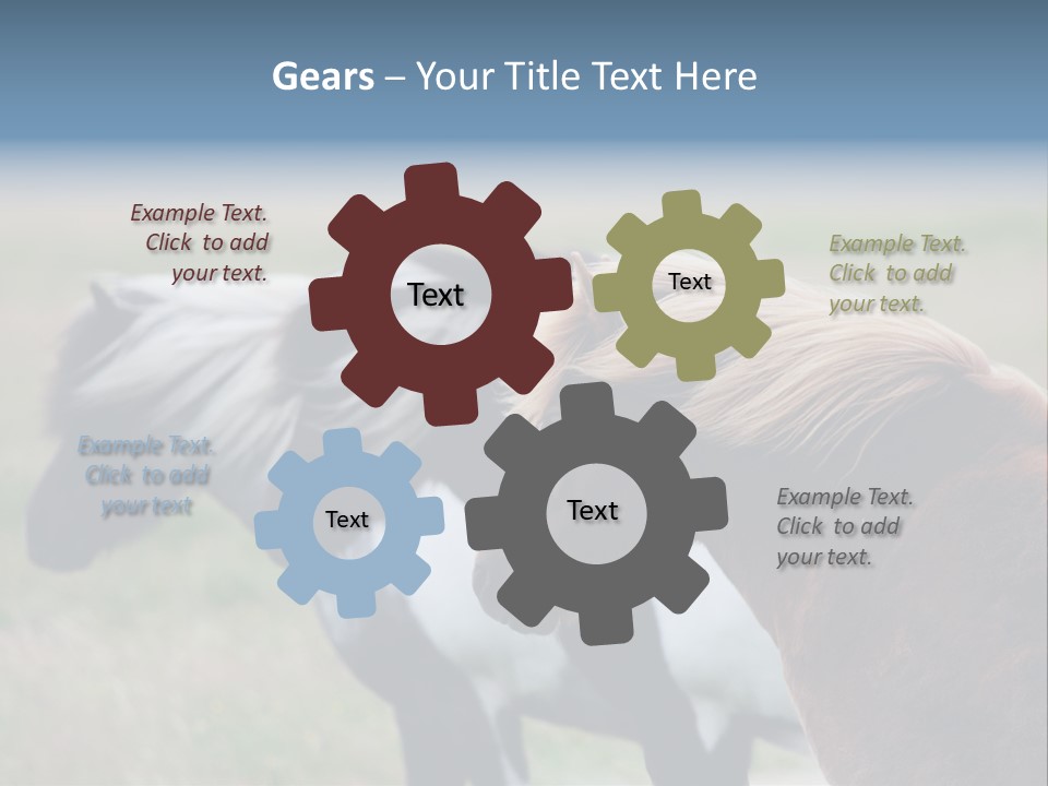 Horse Chestnut Three PowerPoint Template