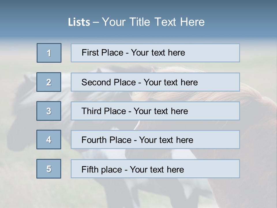 Horse Chestnut Three PowerPoint Template
