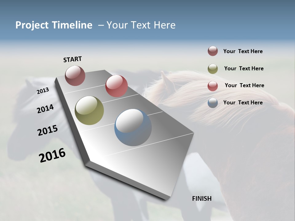 Horse Chestnut Three PowerPoint Template