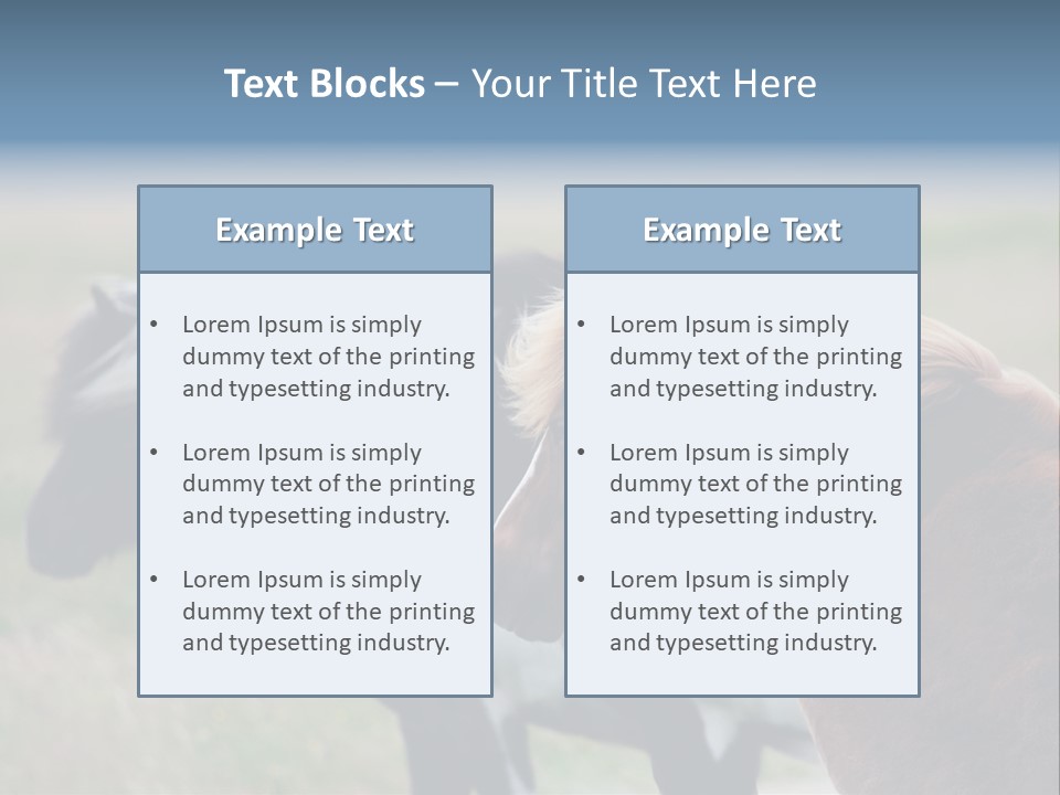 Horse Chestnut Three PowerPoint Template