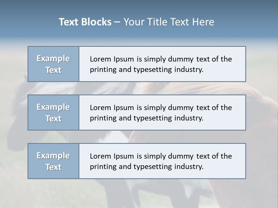 Horse Chestnut Three PowerPoint Template
