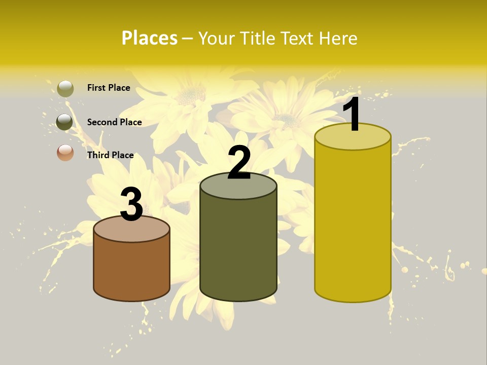 Flower Colorful Spring PowerPoint Template