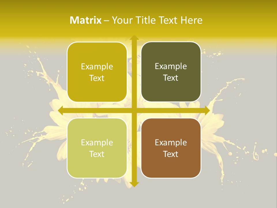 Flower Colorful Spring PowerPoint Template