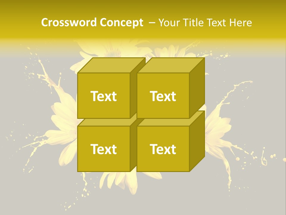 Flower Colorful Spring PowerPoint Template