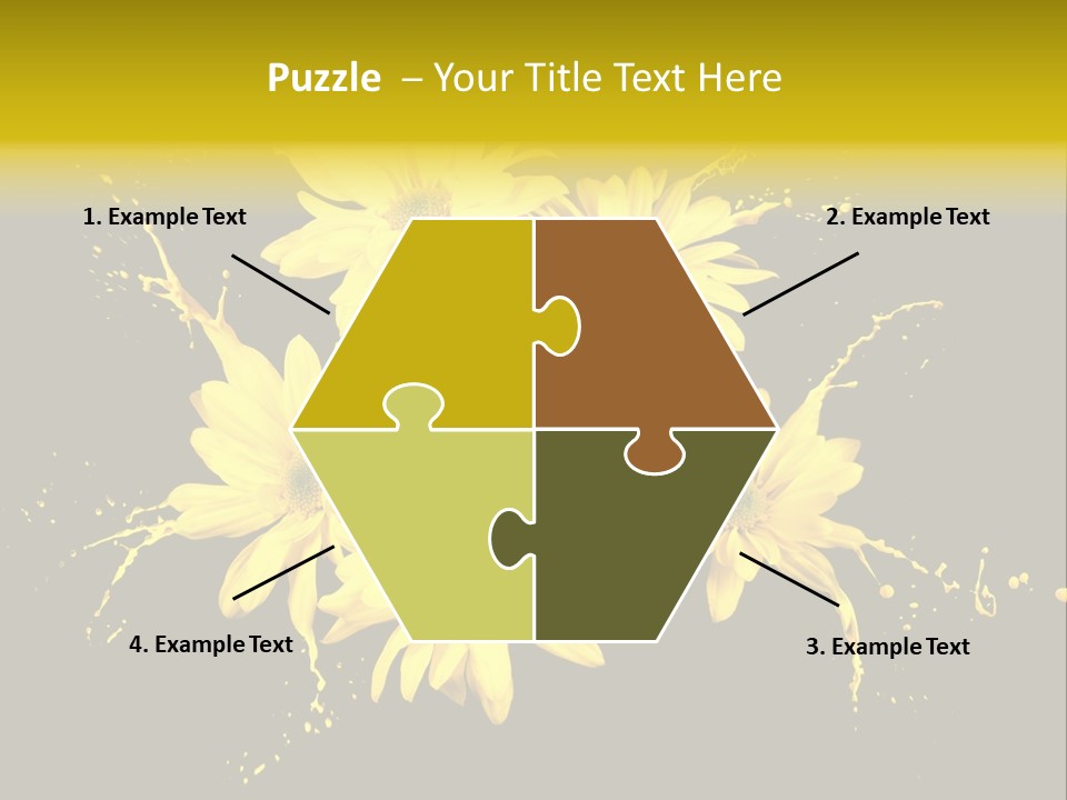 Flower Colorful Spring PowerPoint Template