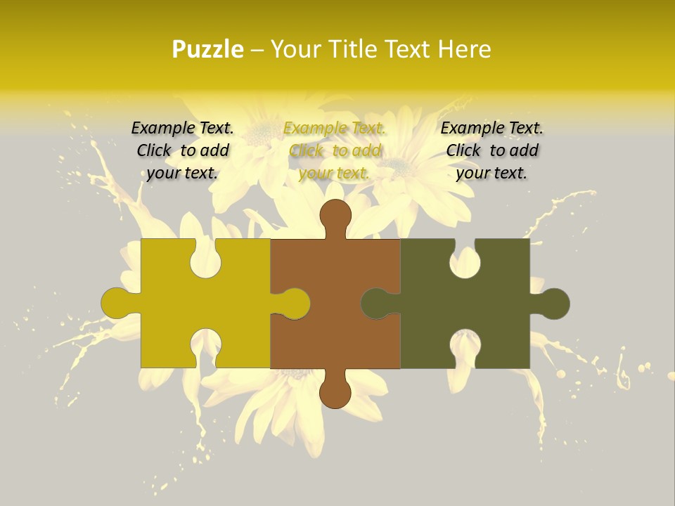 Flower Colorful Spring PowerPoint Template