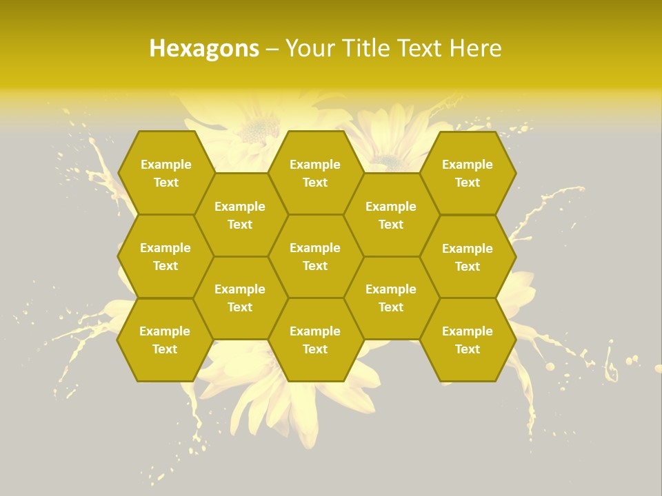 Flower Colorful Spring PowerPoint Template