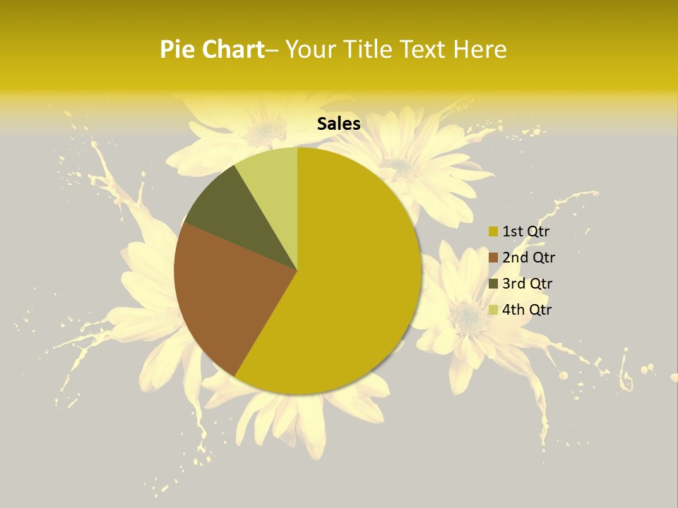 Flower Colorful Spring PowerPoint Template