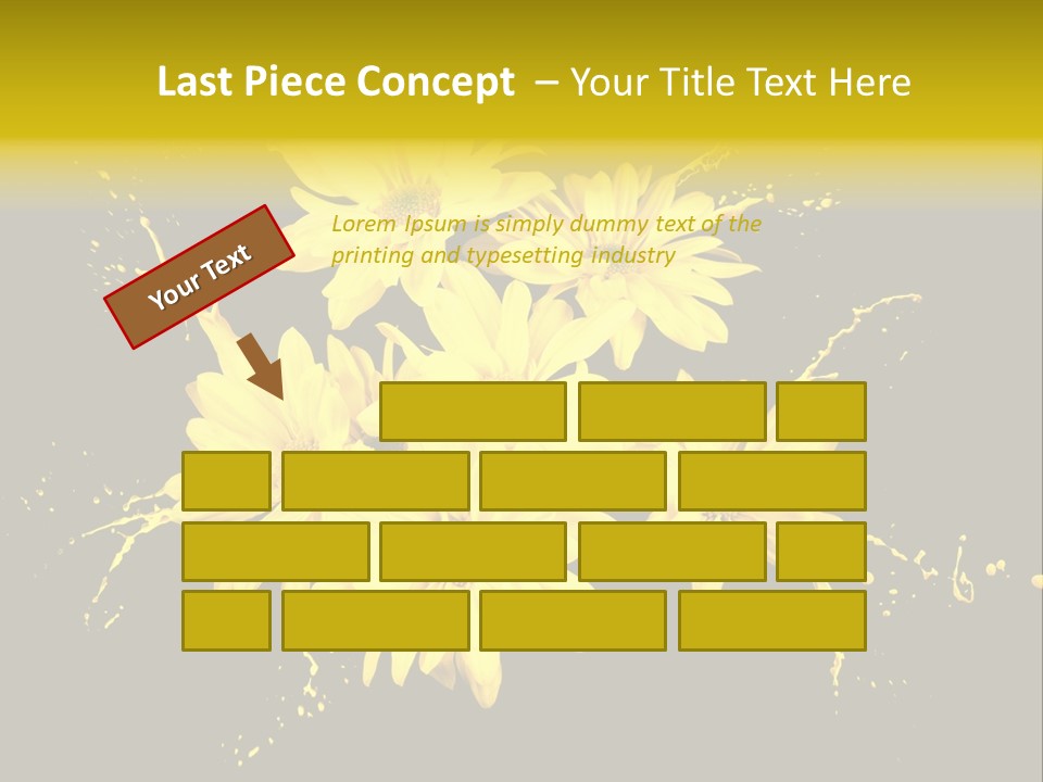 Flower Colorful Spring PowerPoint Template