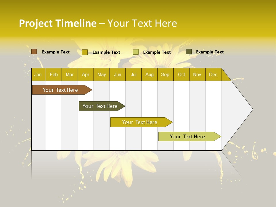 Flower Colorful Spring PowerPoint Template