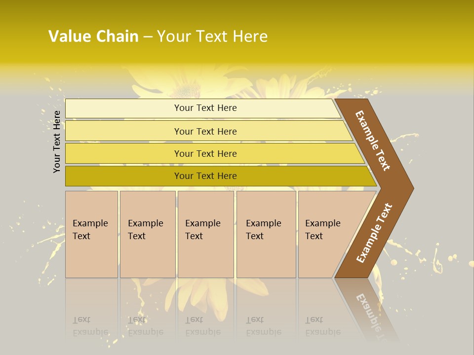 Flower Colorful Spring PowerPoint Template